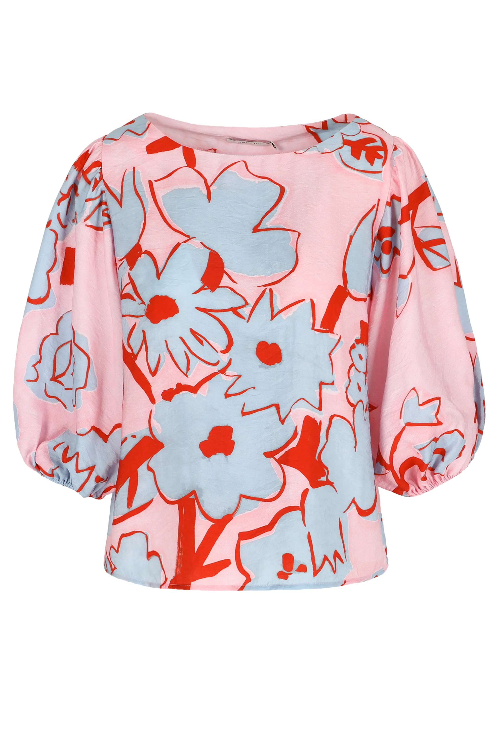 Blouses lange mouw roze Hampton Bays