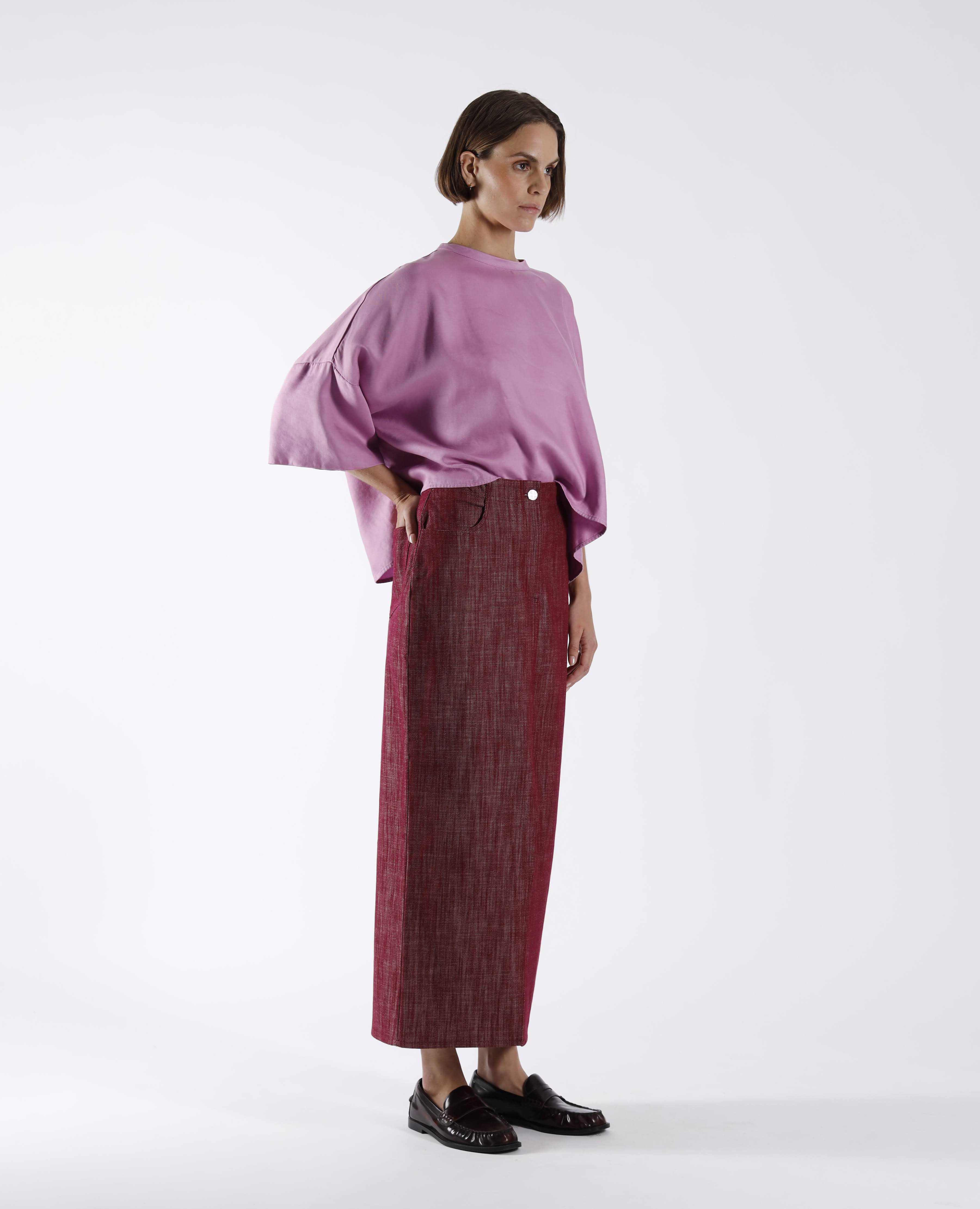 Blouses lange mouw roze Julia June