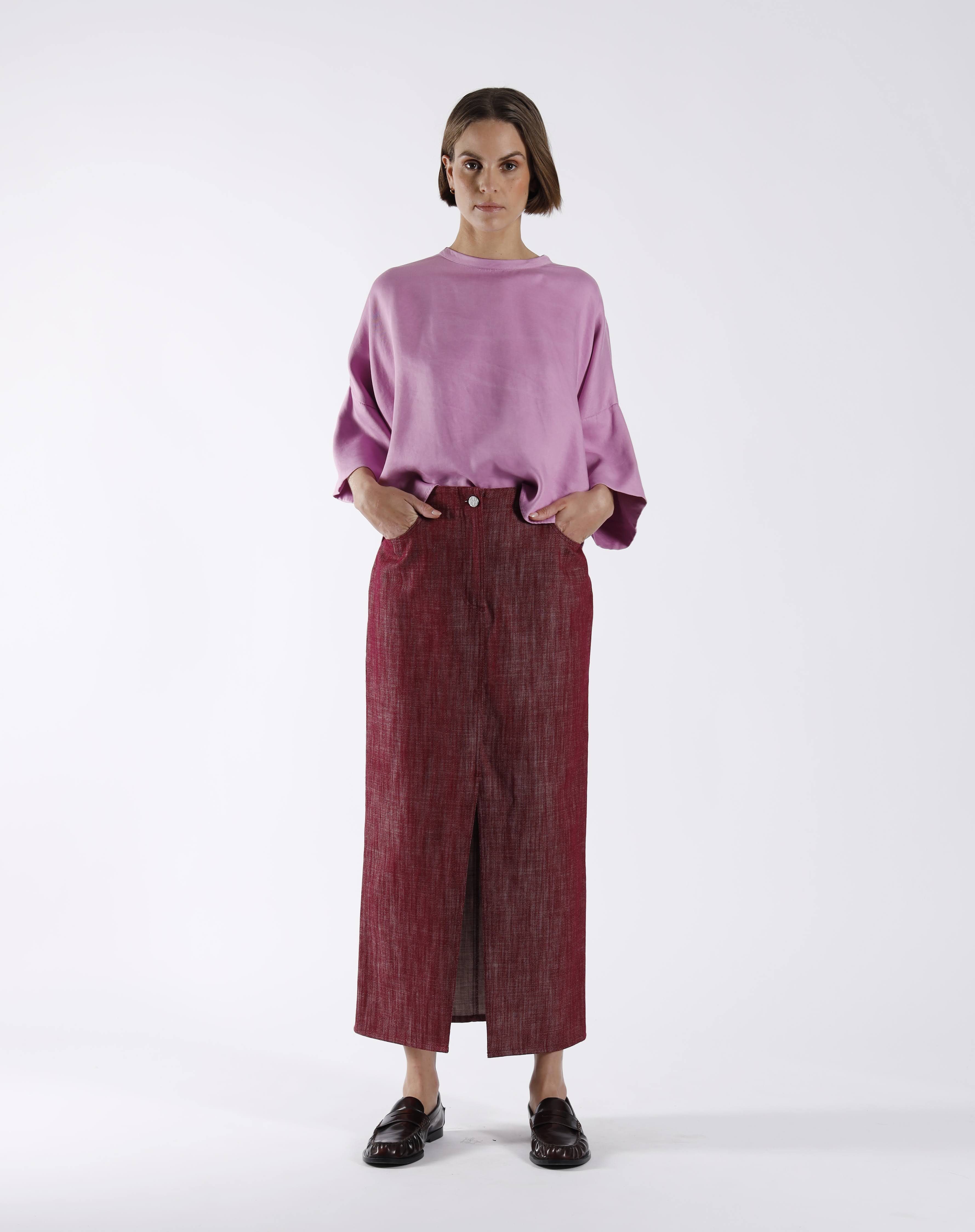 Blouses lange mouw roze Julia June - Image 2