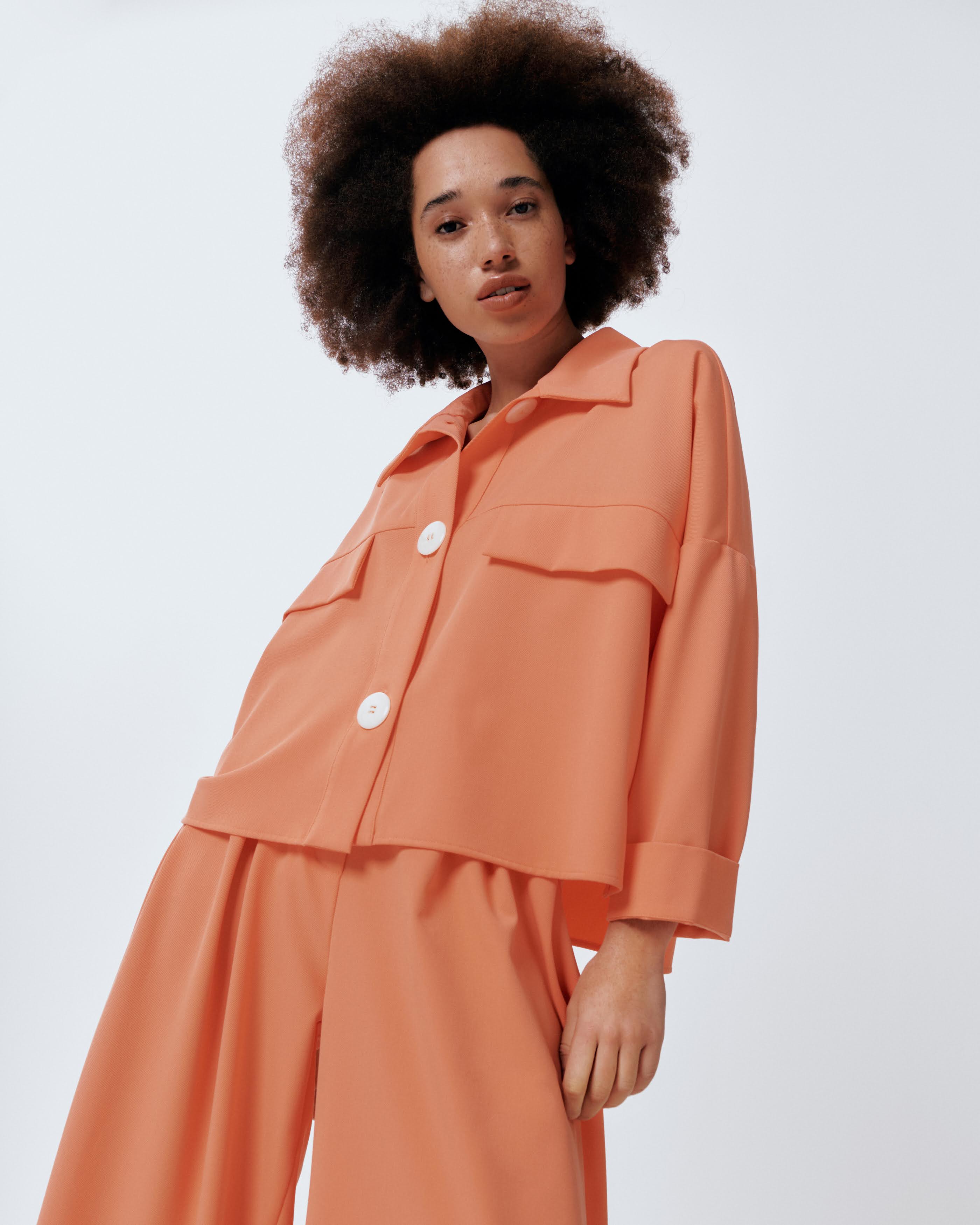 Blouses lange mouw roze Julia June - Image 3