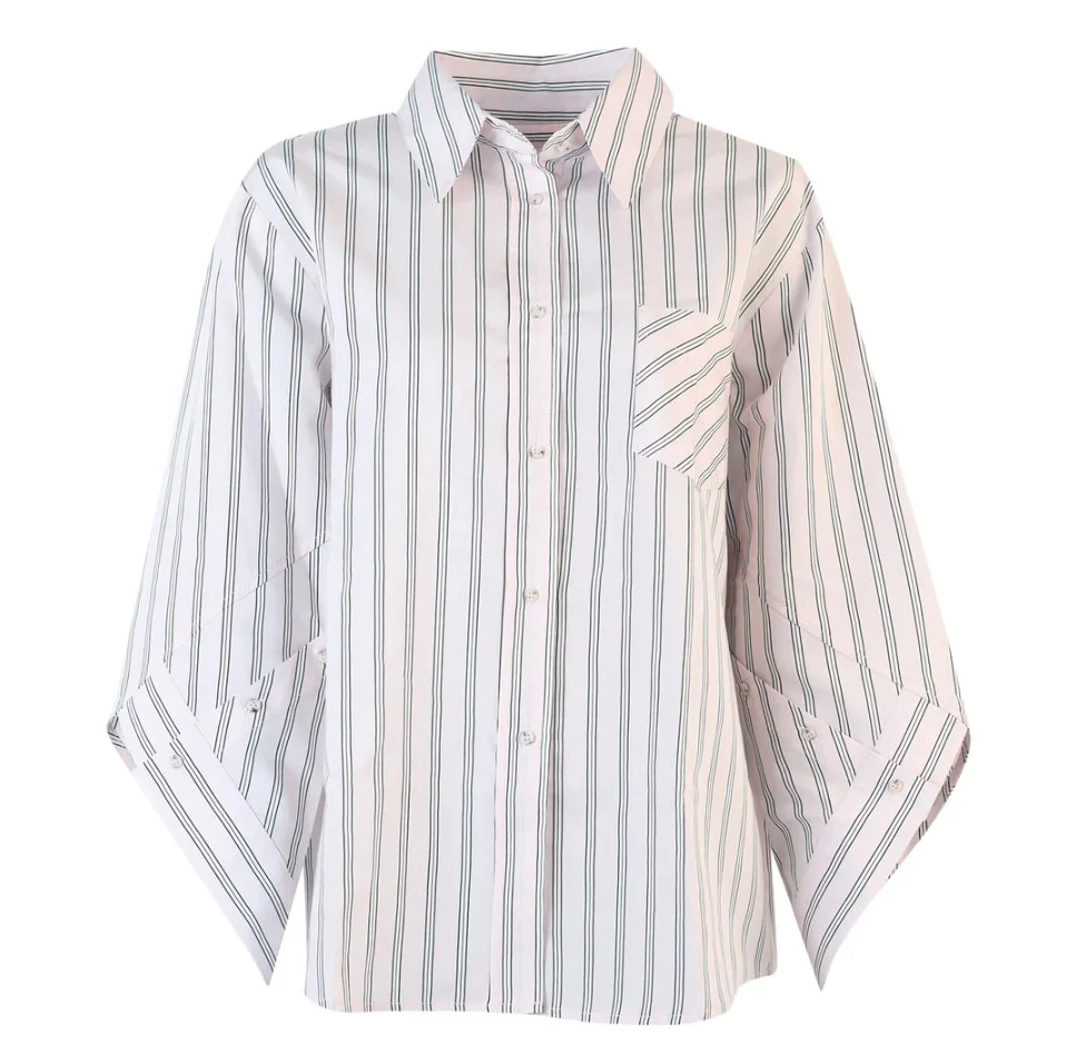 Blouses lange mouw roze March23 - Image 2