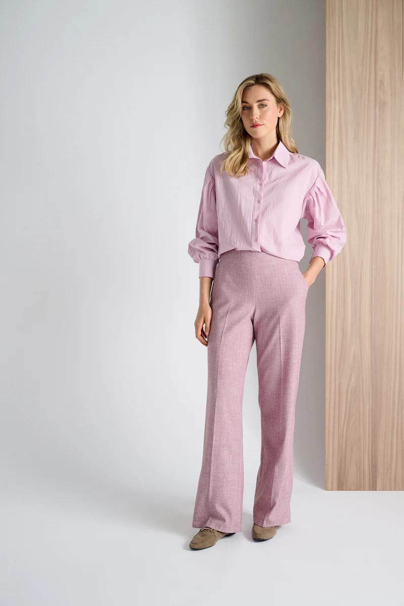 Blouses lange mouw roze Marie Méro - Image 4