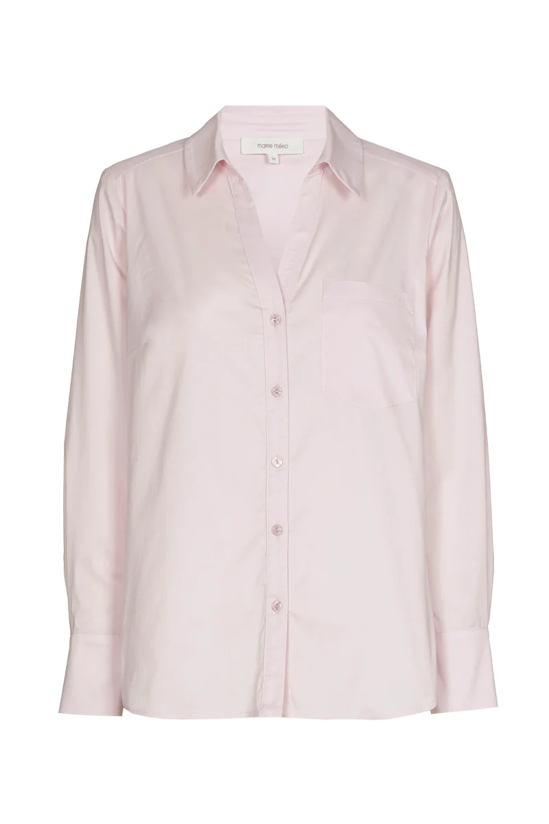 Blouses lange mouw roze Marie Méro - Image 4