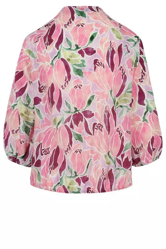 Blouses lange mouw roze Mayerline - Image 2