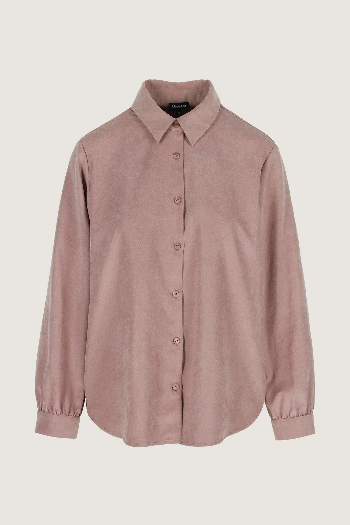Blouses lange mouw roze Mayerline - Image 4