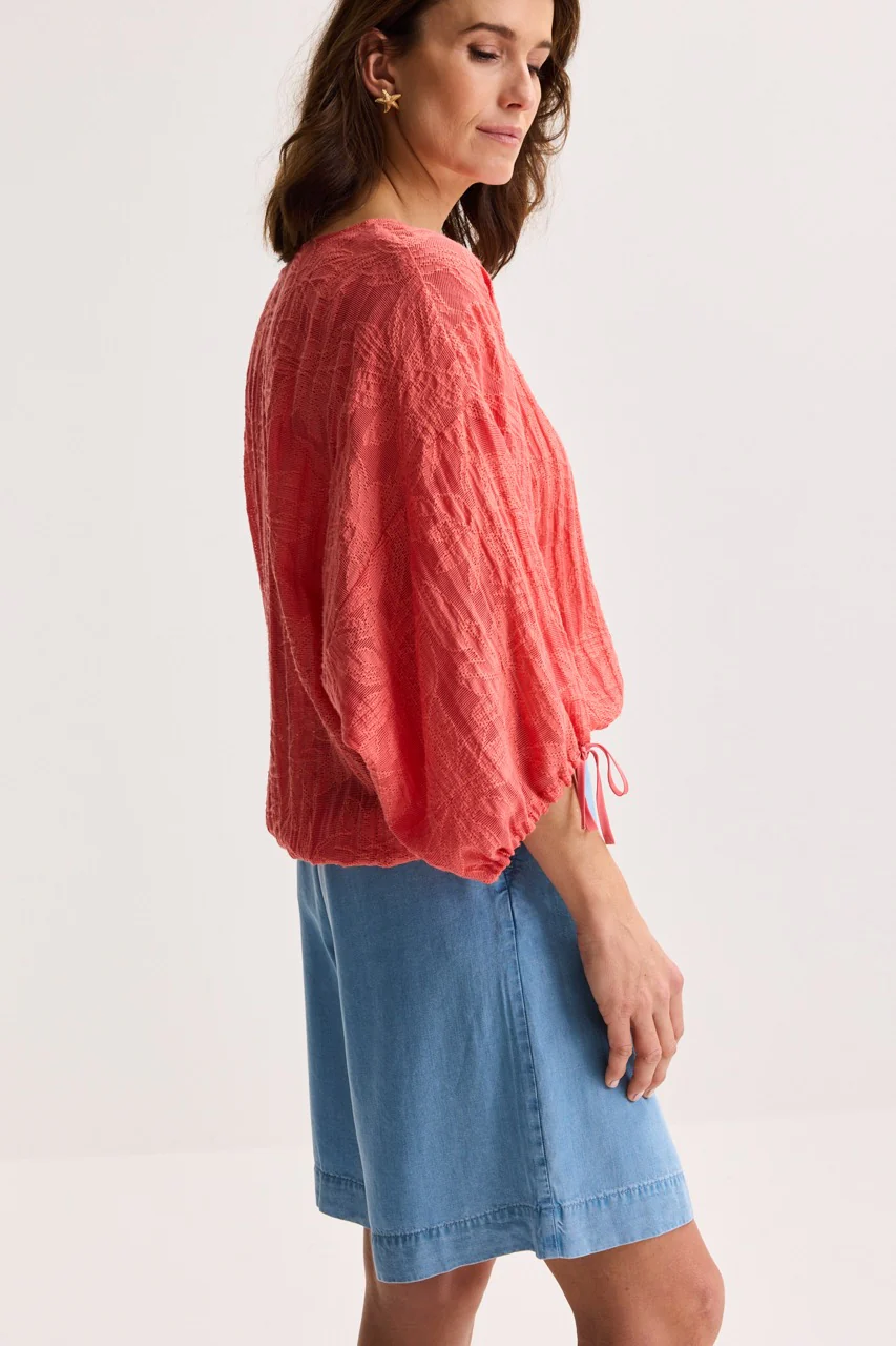 Blouses lange mouw roze Mayerline - Image 3