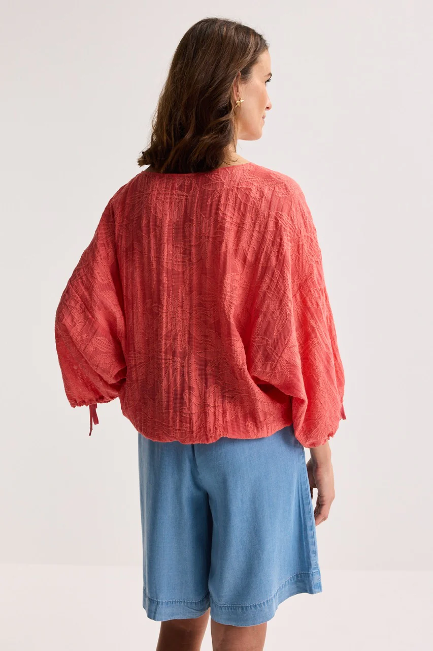 Blouses lange mouw roze Mayerline - Image 4
