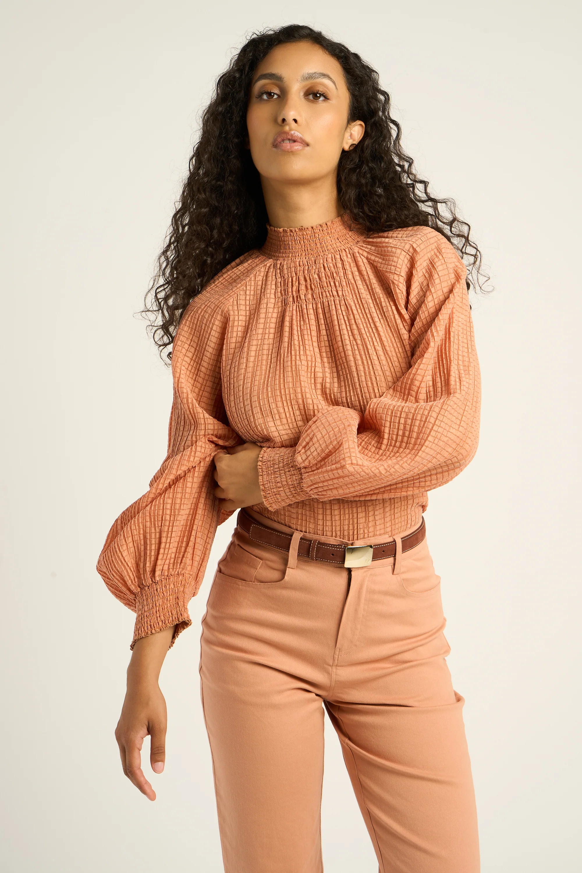 Blouses lange mouw roze PETITE MENDIGOTE - Image 2