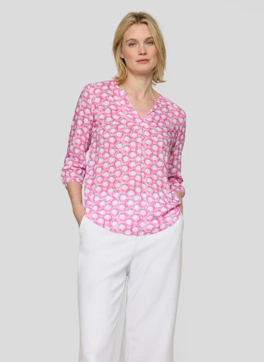Blouses lange mouw roze Rabe - Image 2