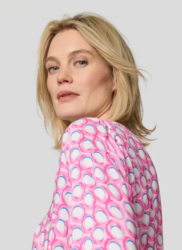 Blouses lange mouw roze Rabe - Image 3