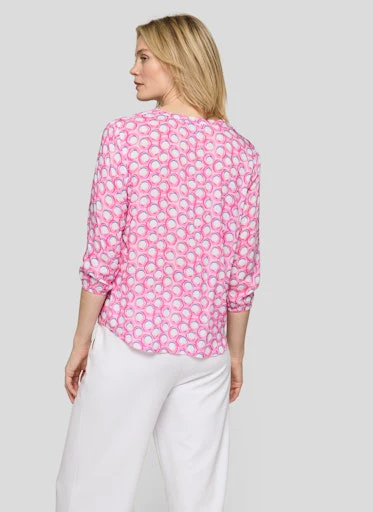 Blouses lange mouw roze Rabe - Image 4