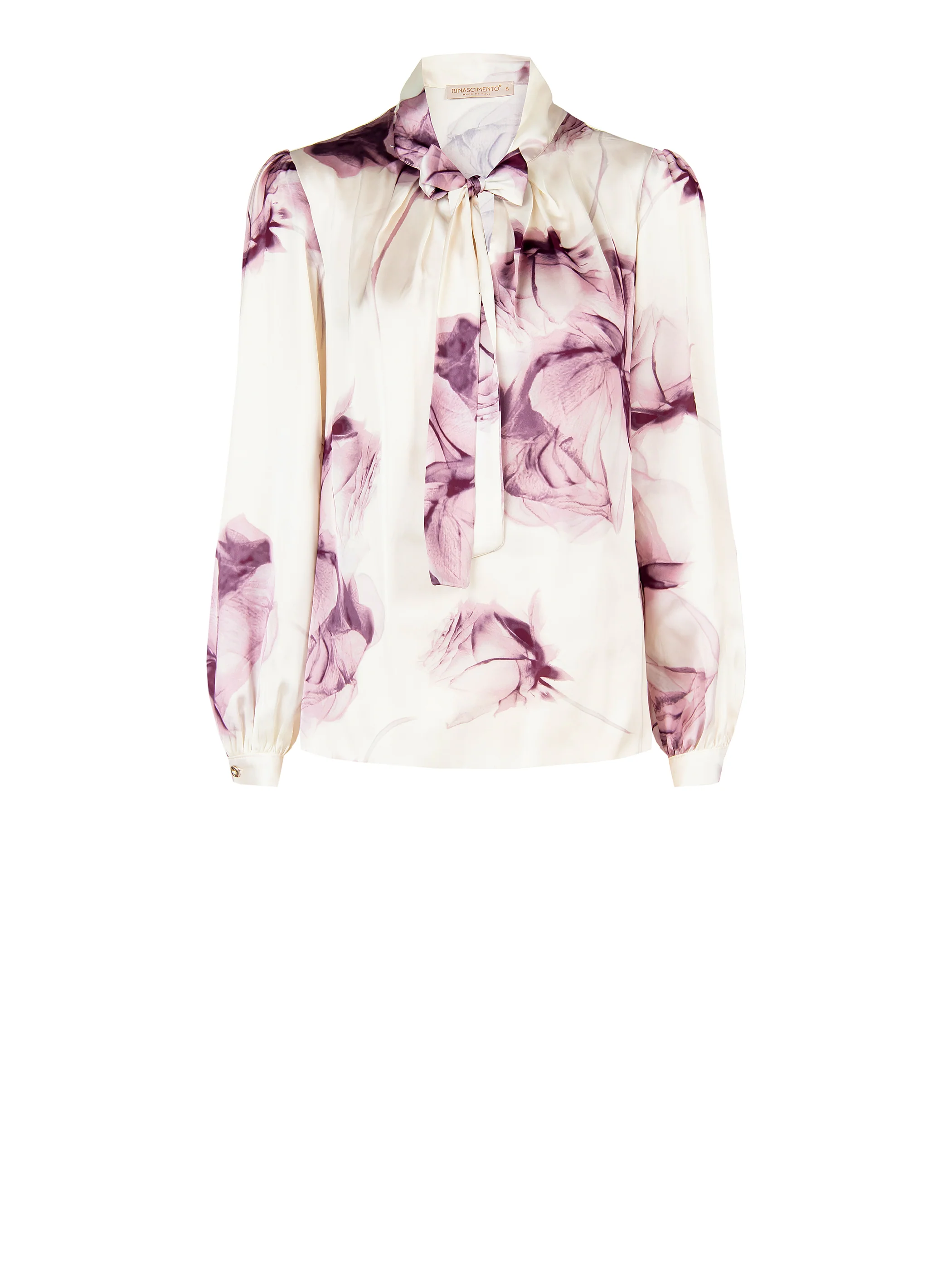 Blouses lange mouw roze Rinascimento