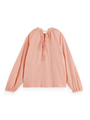 Blouses lange mouw roze Scotch & Soda - Image 2