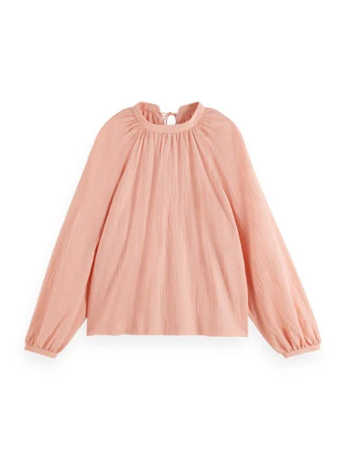 Blouses lange mouw roze Scotch & Soda - Image 3
