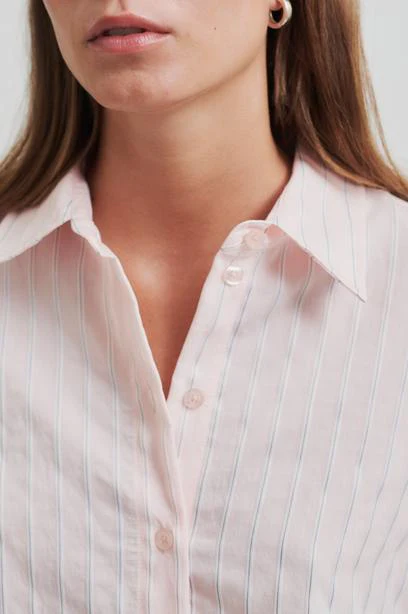 Blouses lange mouw roze Second Female - Image 4