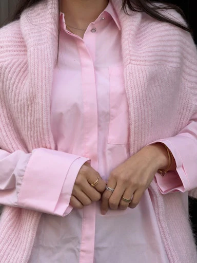 Blouses lange mouw roze VILA - Image 4