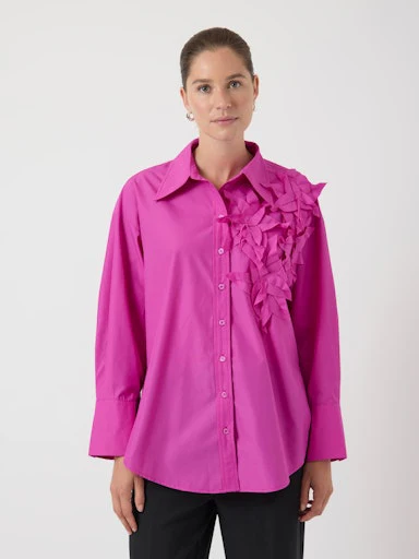Blouses lange mouw roze Y.A.S - Image 3