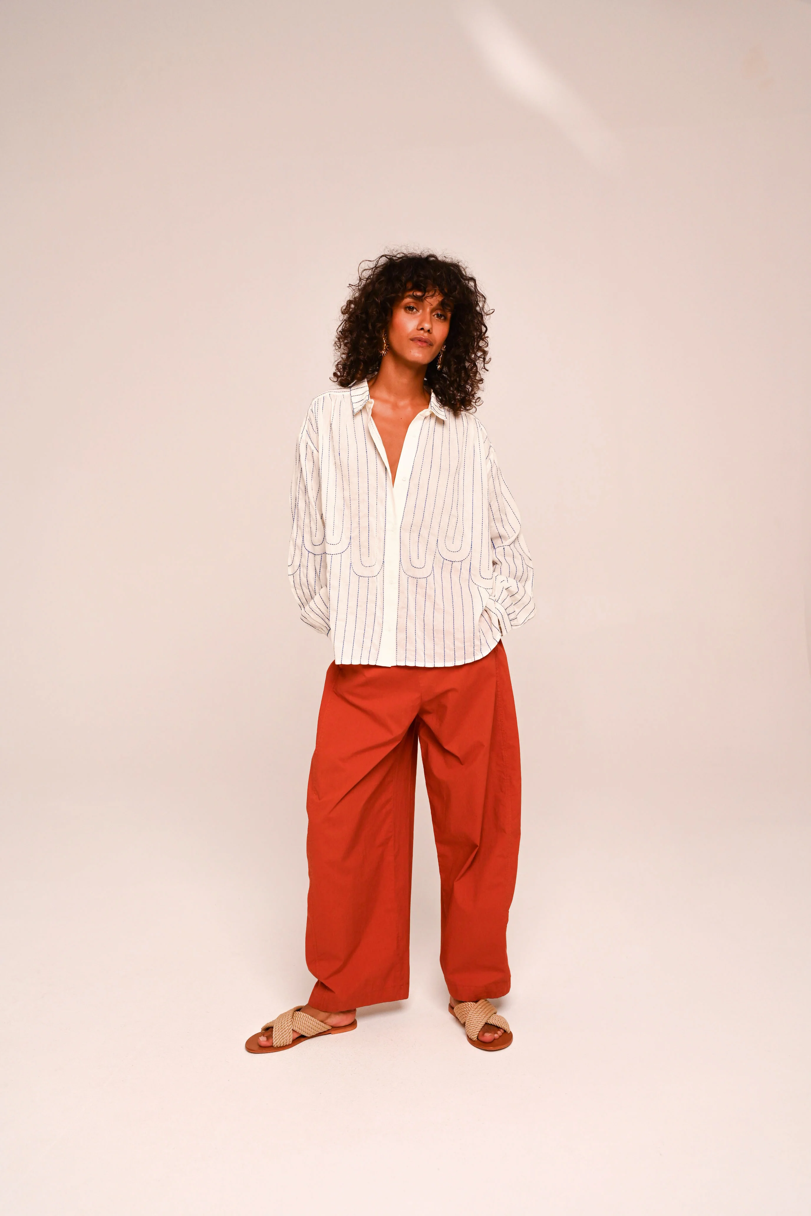 Blouses lange mouw wit Sacrécoeur - Image 3