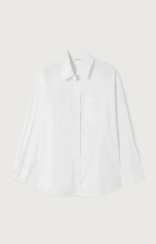Blouses lange mouw wit American Vintage