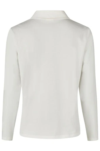 Blouses lange mouw wit Barbara Lebek - Image 2