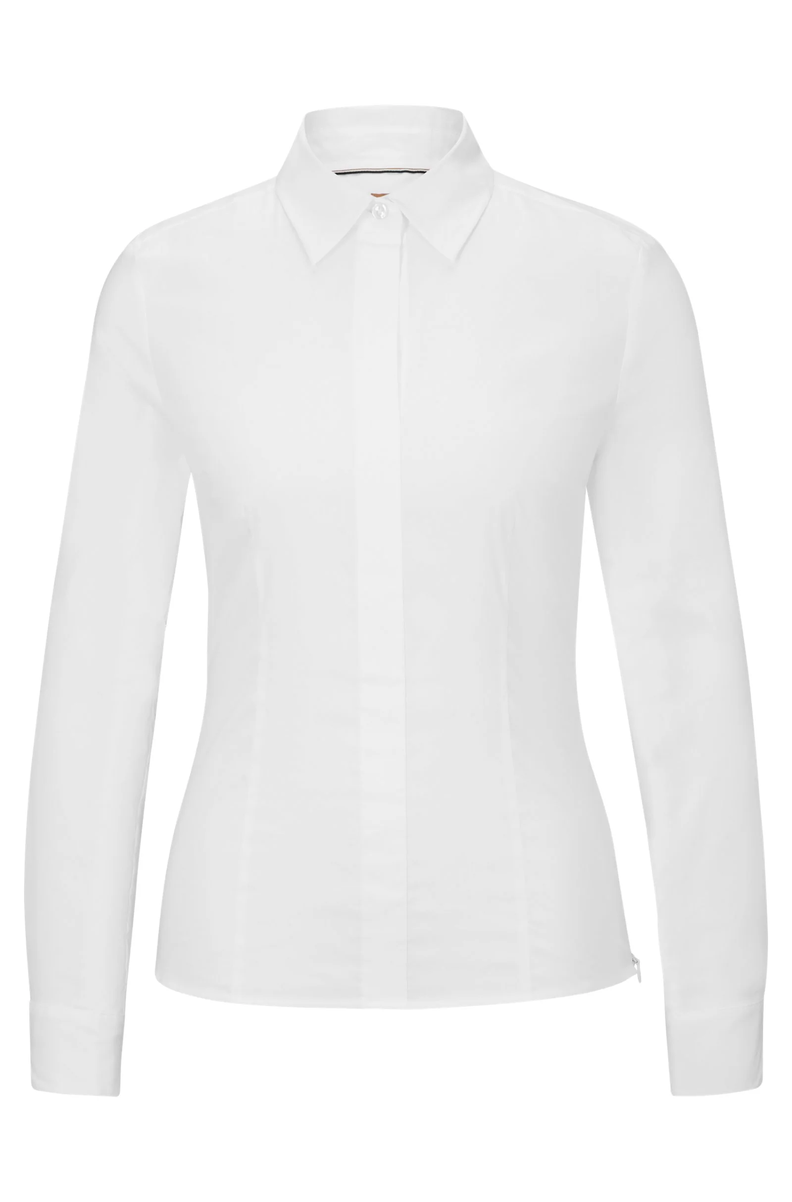 Blouses lange mouw wit Boss Men Black - Image 2