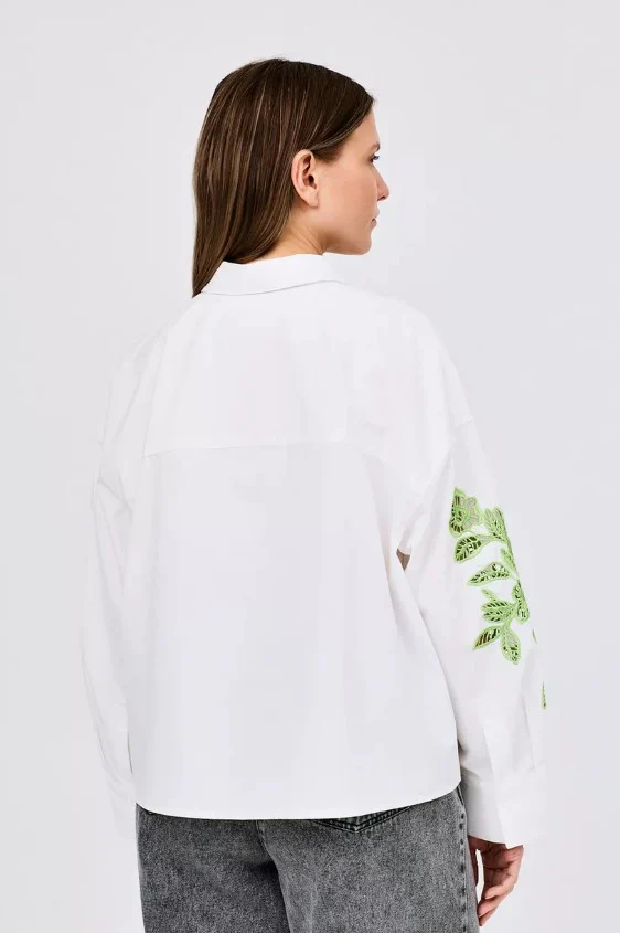 Blouses lange mouw wit CKS - Image 2