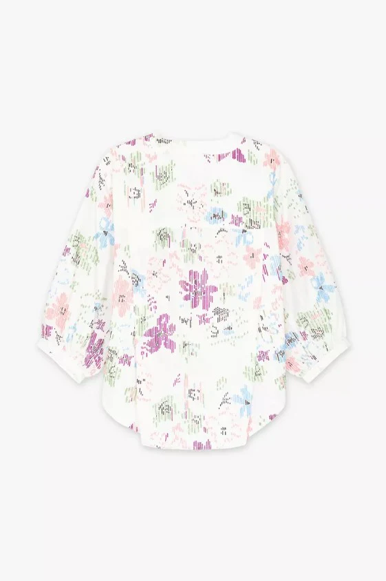 Blouses lange mouw wit CKS - Image 4