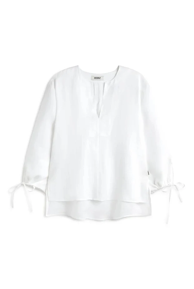 Blouses lange mouw wit ECOALF - Image 3