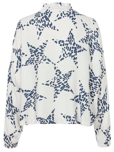Blouses lange mouw wit eiszeit - Image 2