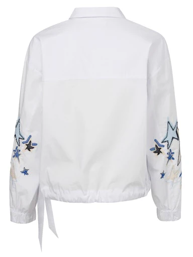 Blouses lange mouw wit eiszeit - Image 2