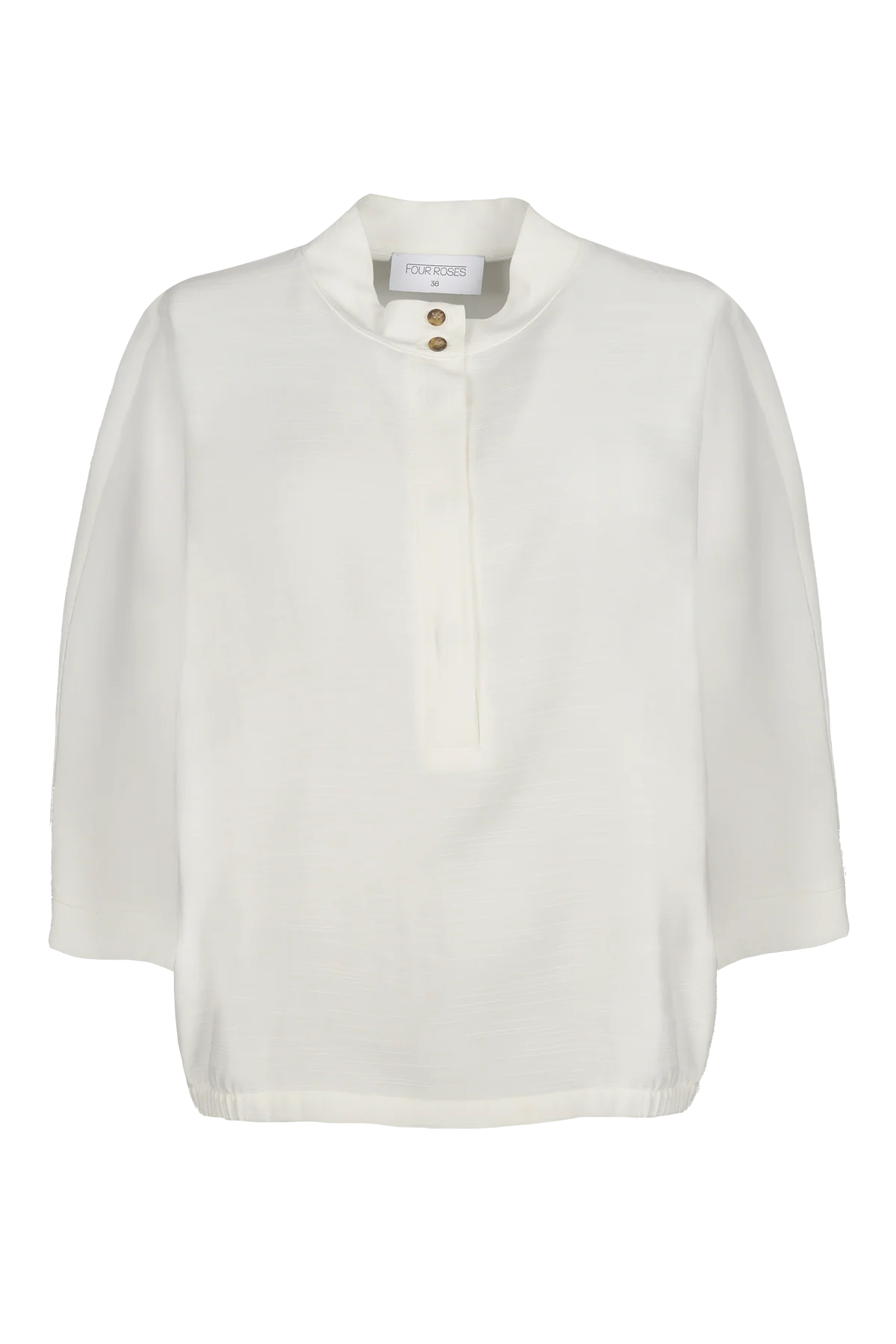 Blouses lange mouw wit Four Roses - Image 2