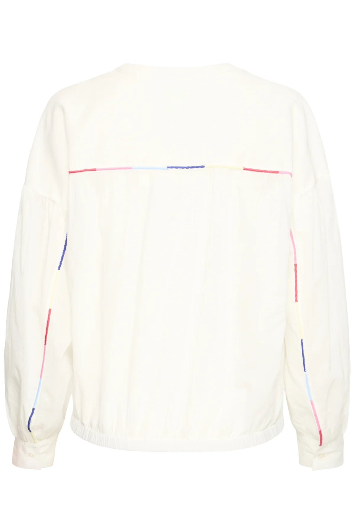 Blouses lange mouw wit ICHI - Image 3