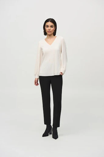 Blouses lange mouw wit Joseph Ribkoff - Image 4