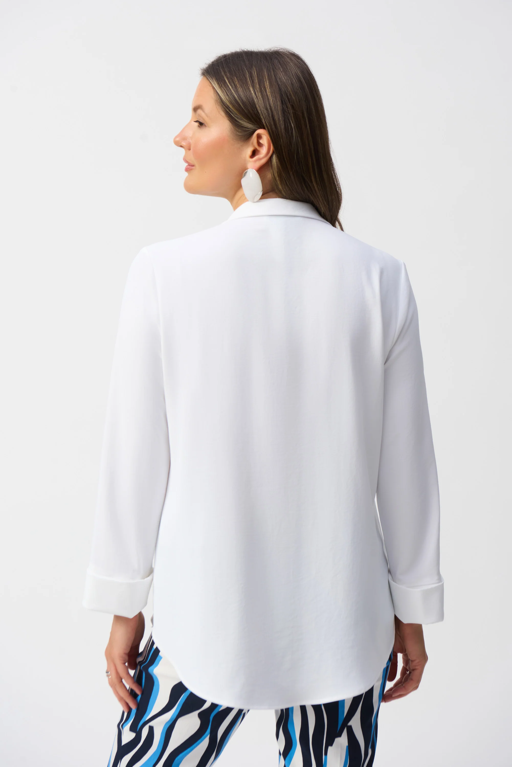 Blouses lange mouw wit Joseph Ribkoff - Image 3
