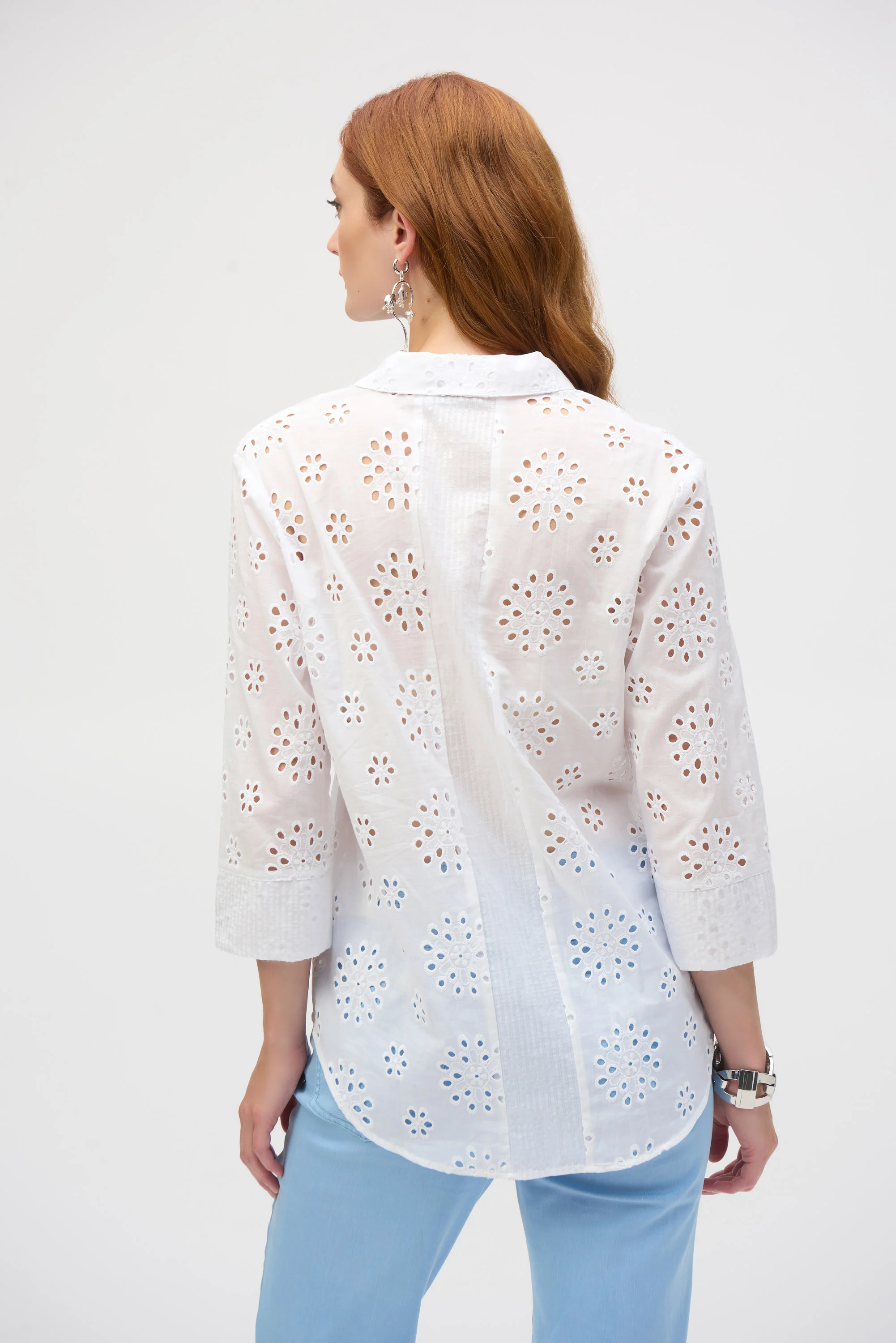 Blouses lange mouw wit Joseph Ribkoff - Image 3