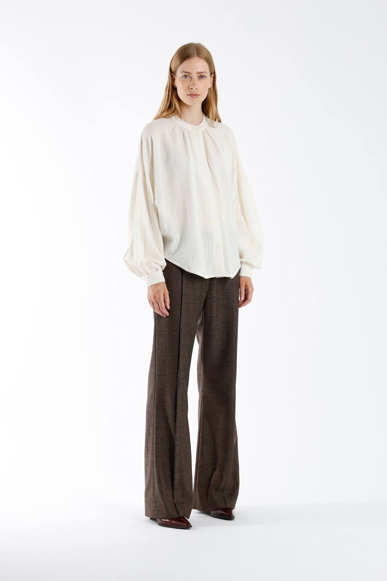 Blouses lange mouw wit Julia June - Image 2