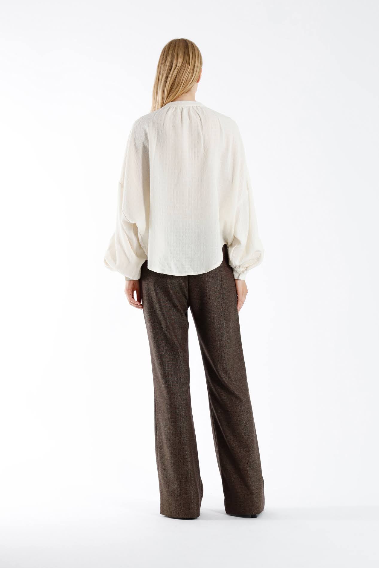 Blouses lange mouw wit Julia June - Image 3