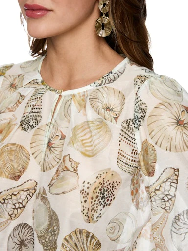 Blouses lange mouw wit Marc Cain - Image 4