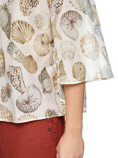 Blouses lange mouw wit Marc Cain - Image 5