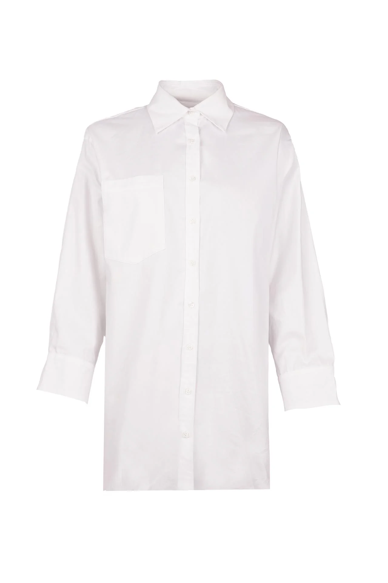 Blouses lange mouw wit March23 - Image 2