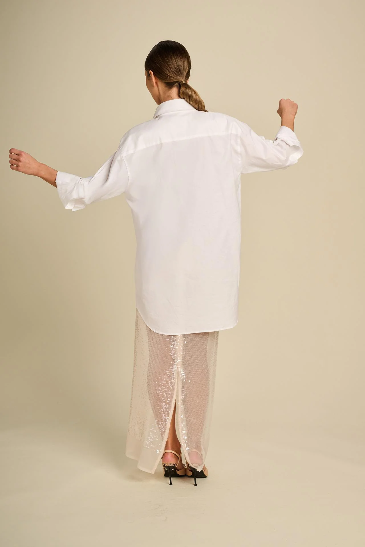 Blouses lange mouw wit March23 - Image 5