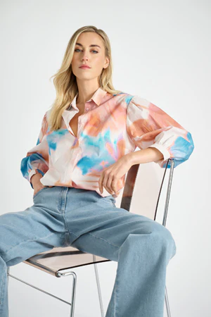 Blouses lange mouw wit Marie Méro
