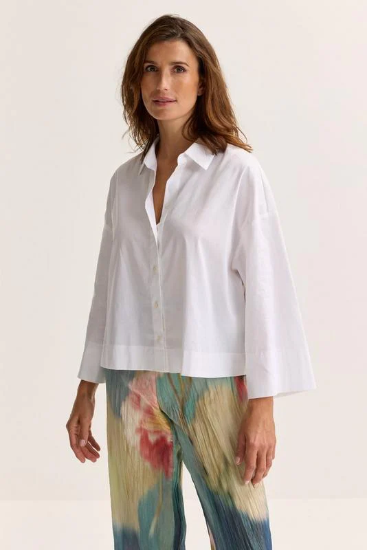 Blouses lange mouw wit Mayerline
