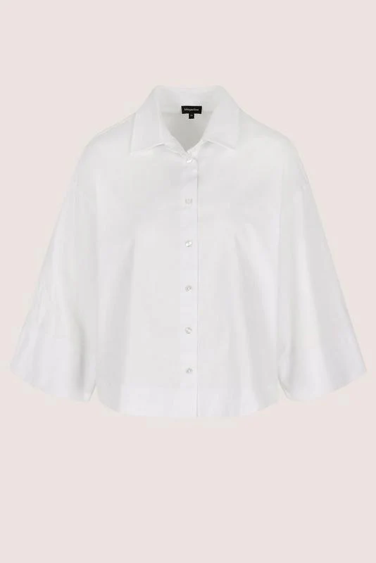 Blouses lange mouw wit Mayerline - Image 3
