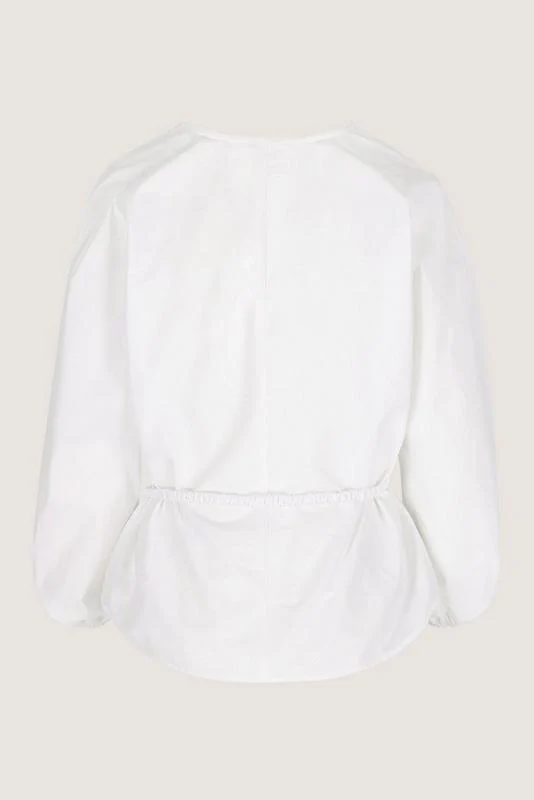 Blouses lange mouw wit Mayerline - Image 2