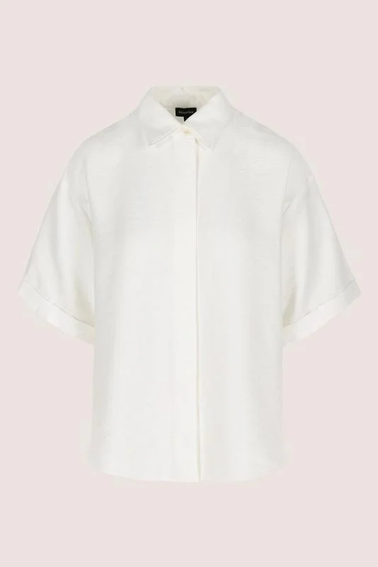 Blouses lange mouw wit Mayerline - Image 3