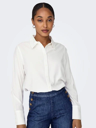 Blouses lange mouw wit ONLY - Image 6