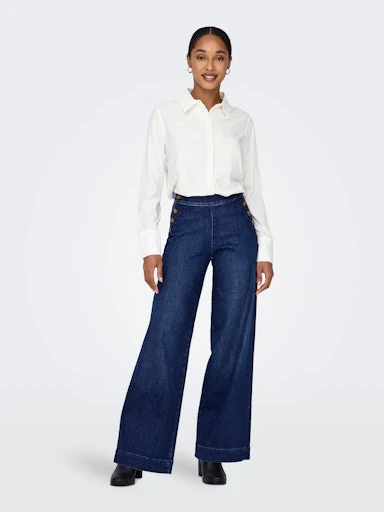 Blouses lange mouw wit ONLY - Image 7