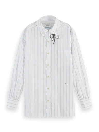 Blouses lange mouw wit Scotch & Soda