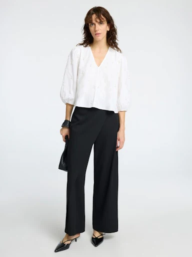 Blouses lange mouw wit Selected FEMME - Image 6